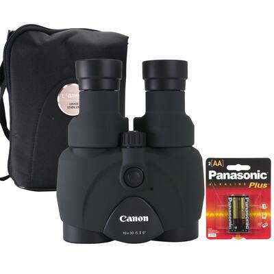 Canon 10x30 IS II Image Stabilized Binoculars with 2X AA Battery Canon 10x30 IS II Image Stabilized Binoculars with 2X AA Battery