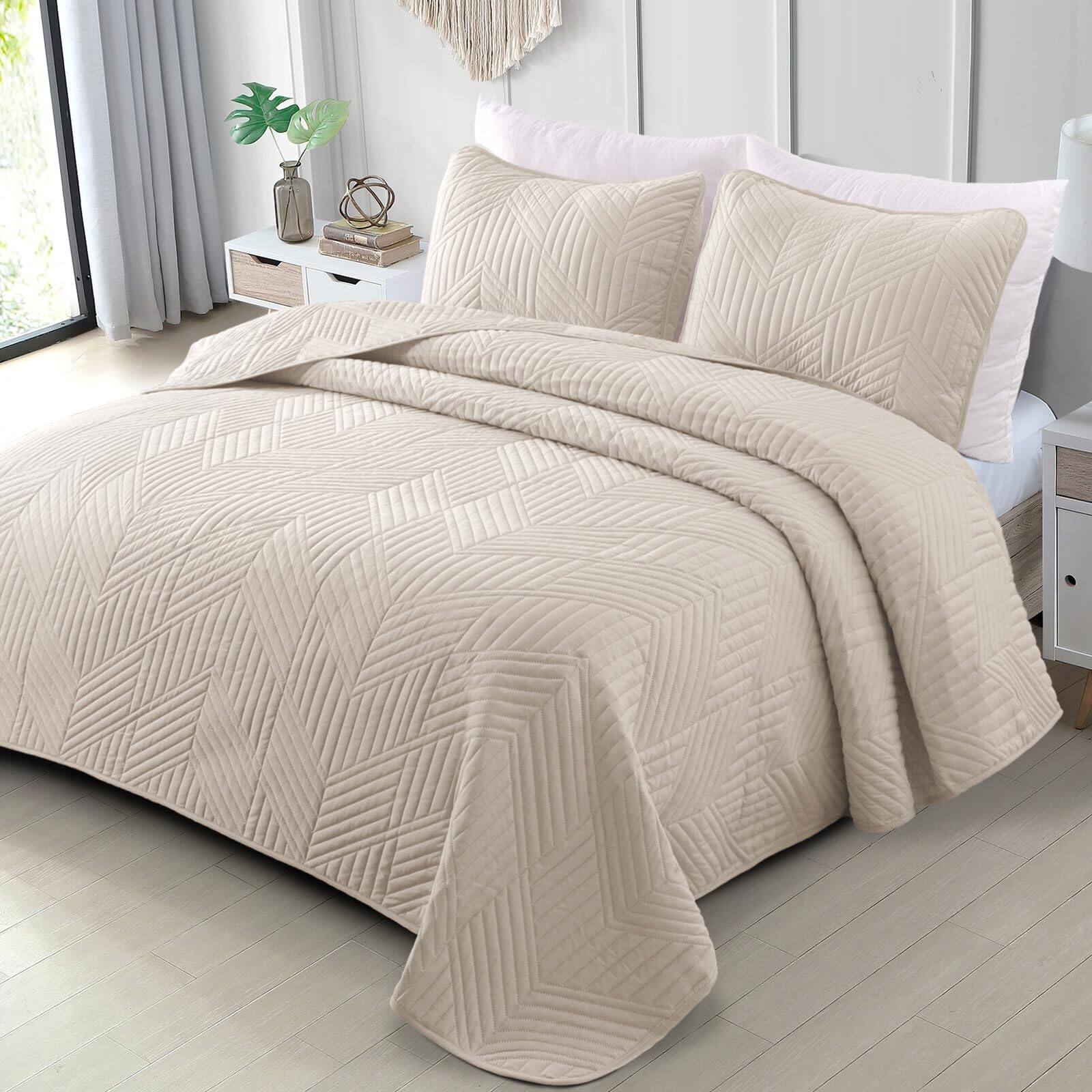 Brich Beige Cal King (112''X104'')
