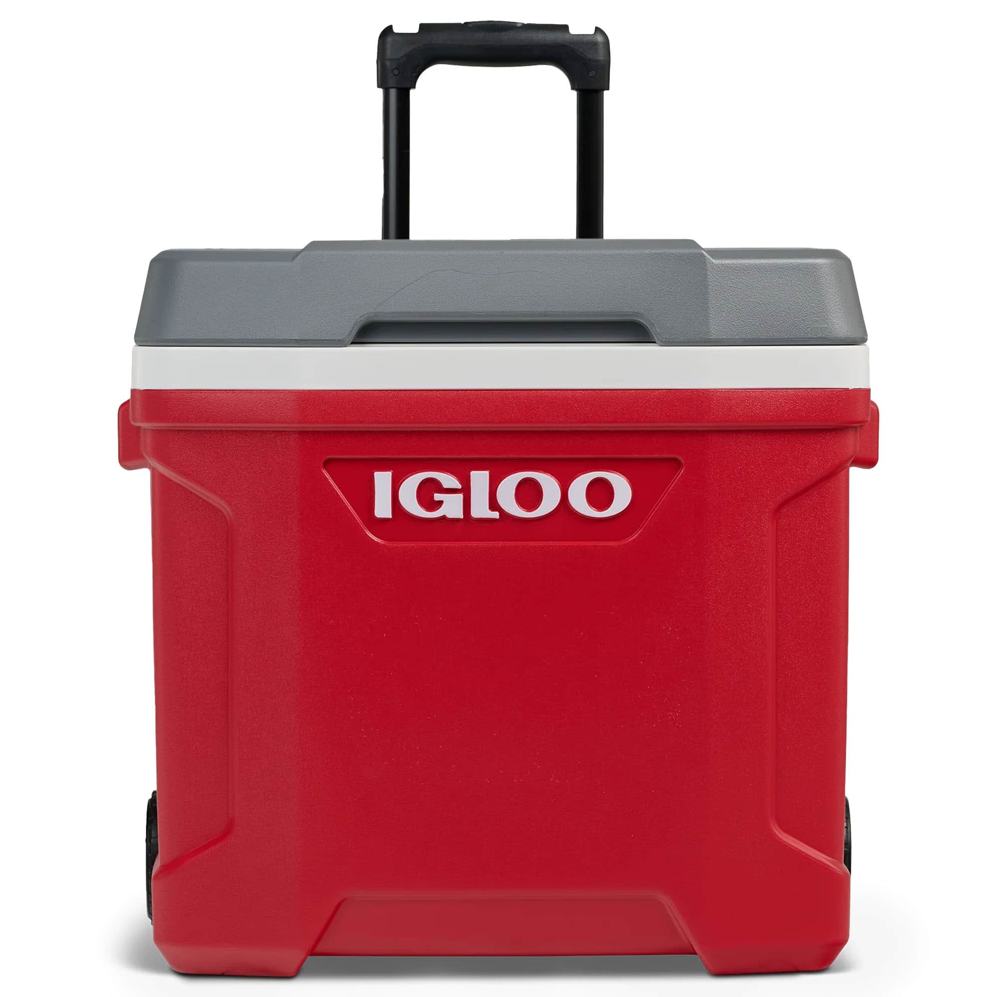 Igloo - Latitude 30 Qt Roller Cooler - Red