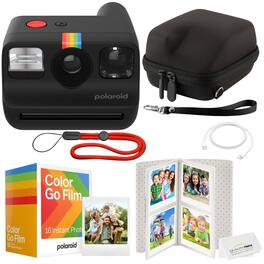 Polaroid - Go Instant Camera Bundle - Film, Case, Album & Quality Photo Cloth