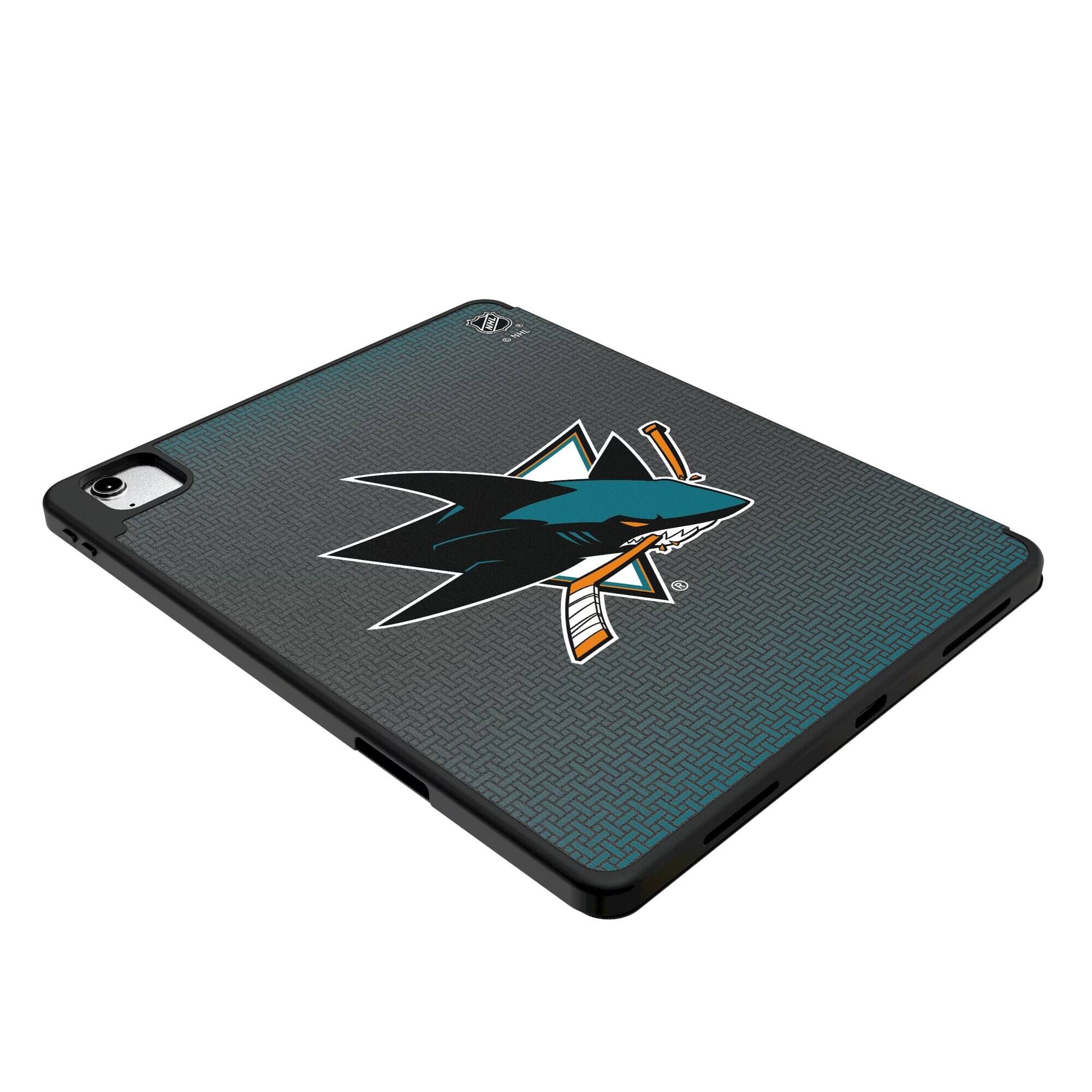 Alt View 2. Keyscaper - San Jose Sharks iPad Case - 13in Pro M4 - Black.
