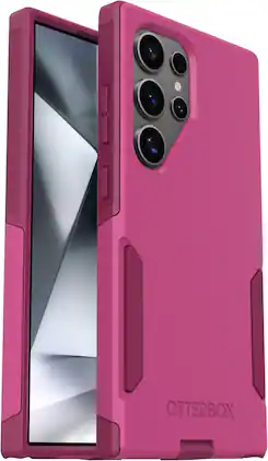 OtterBox - Commuter Series Hard Shell for Samsung Galaxy S24 Ultra - Into The Fuchsia (Pink)