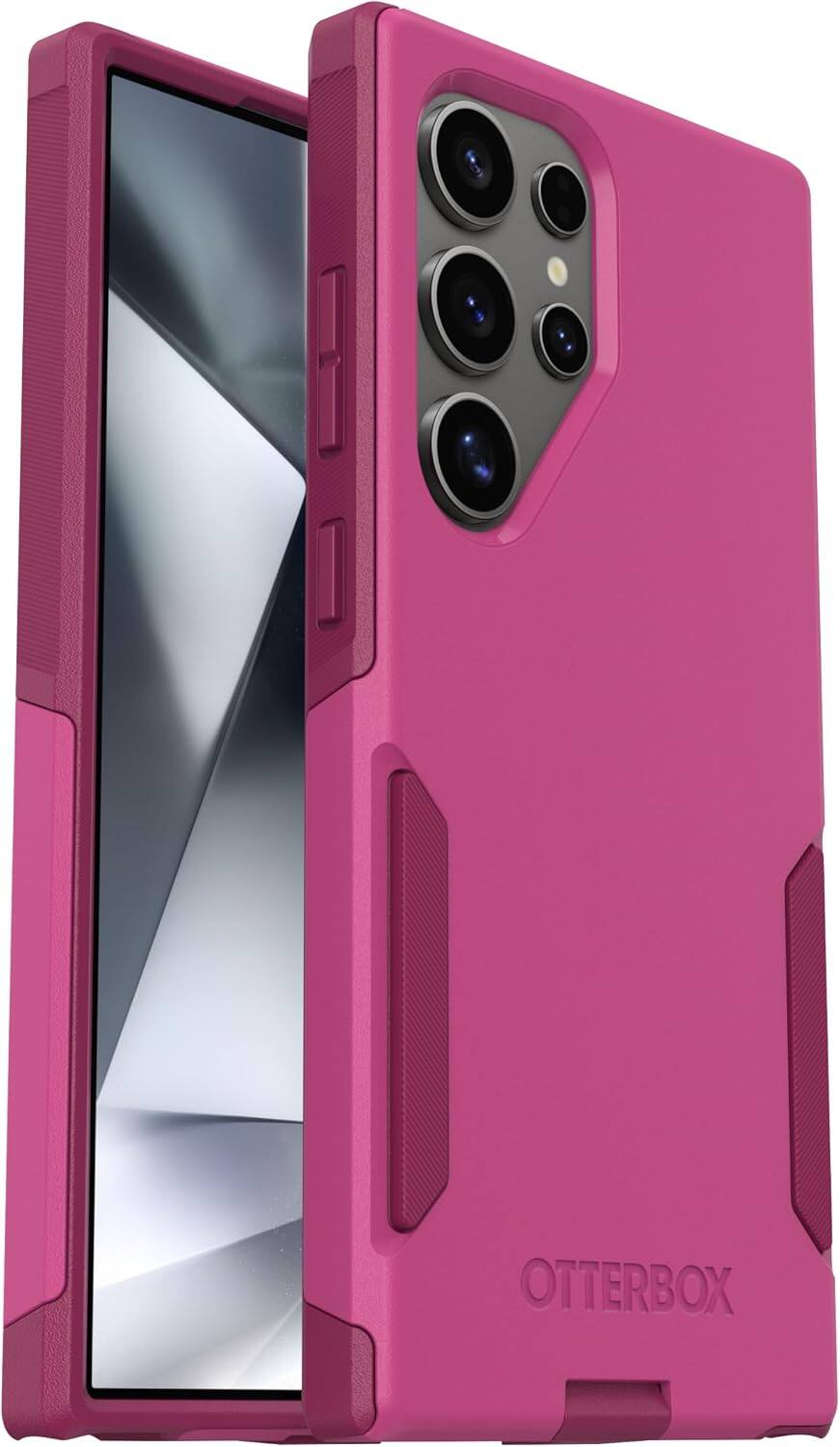 OtterBox - Commuter Series Hard Shell for Samsung Galaxy S24 Ultra - Into The Fuchsia (Pink)