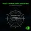 RAZER TM HYPERCLEAR CARDIOID MIC for enhanced voice capture. Voice pickup area: 60° (270° - 90° - 240° - 120° - 210° - 180° - 150°).
