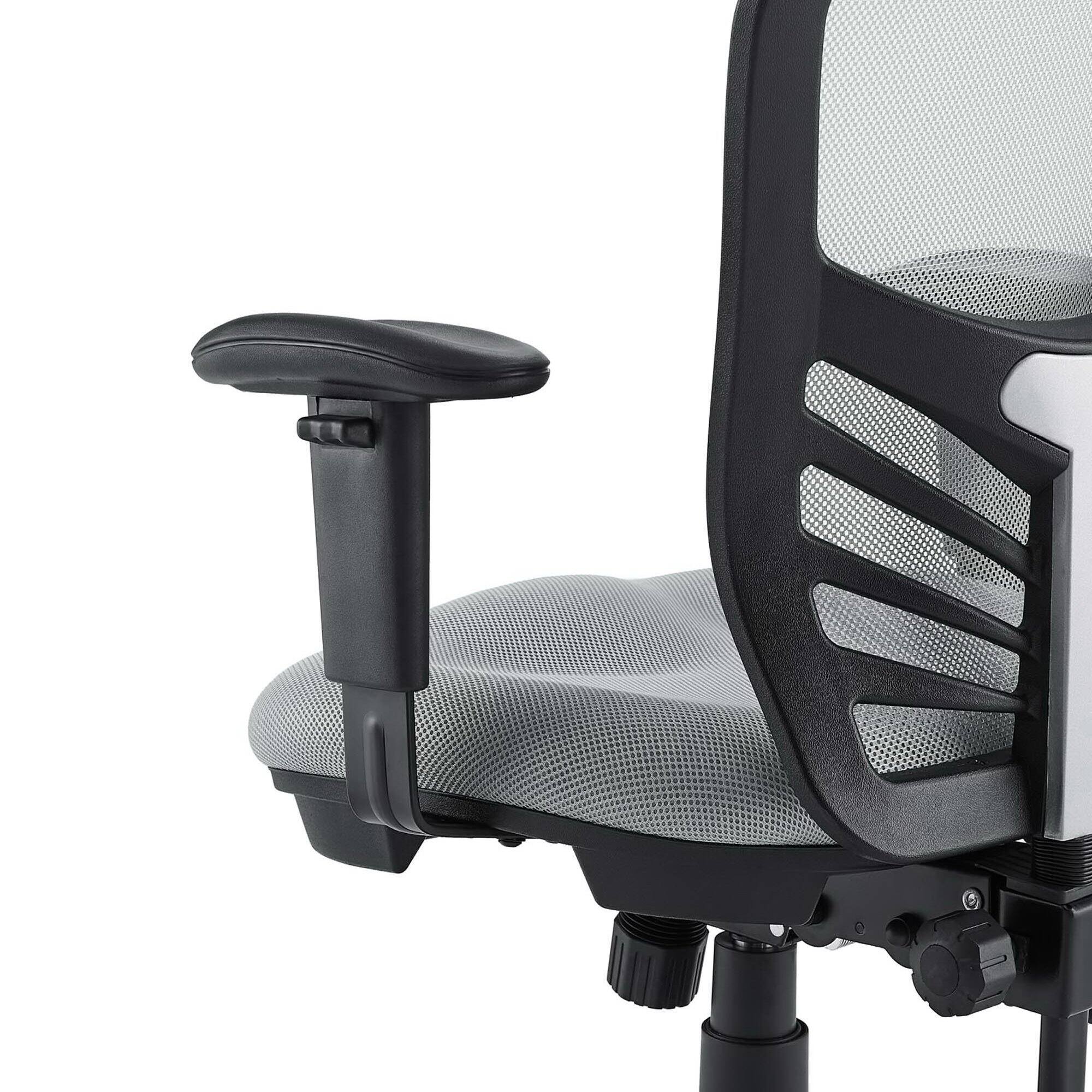 Alt View 4. Modway - Articulate Mesh Office Chair by Modway - gray.