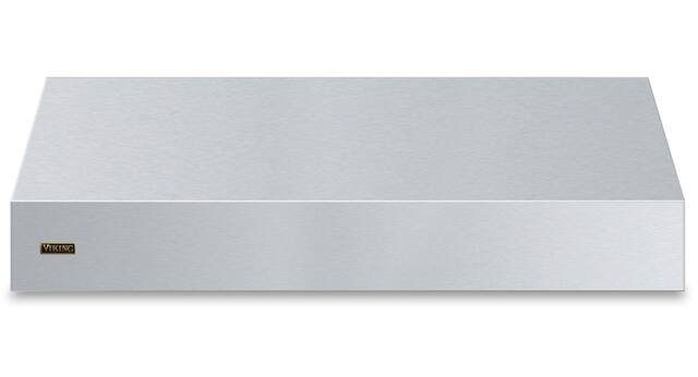 Front. Viking - Professional 5 Series 60" Range Hood - Stainless Steel w. Brushed Brass Trim - Stainless steel.