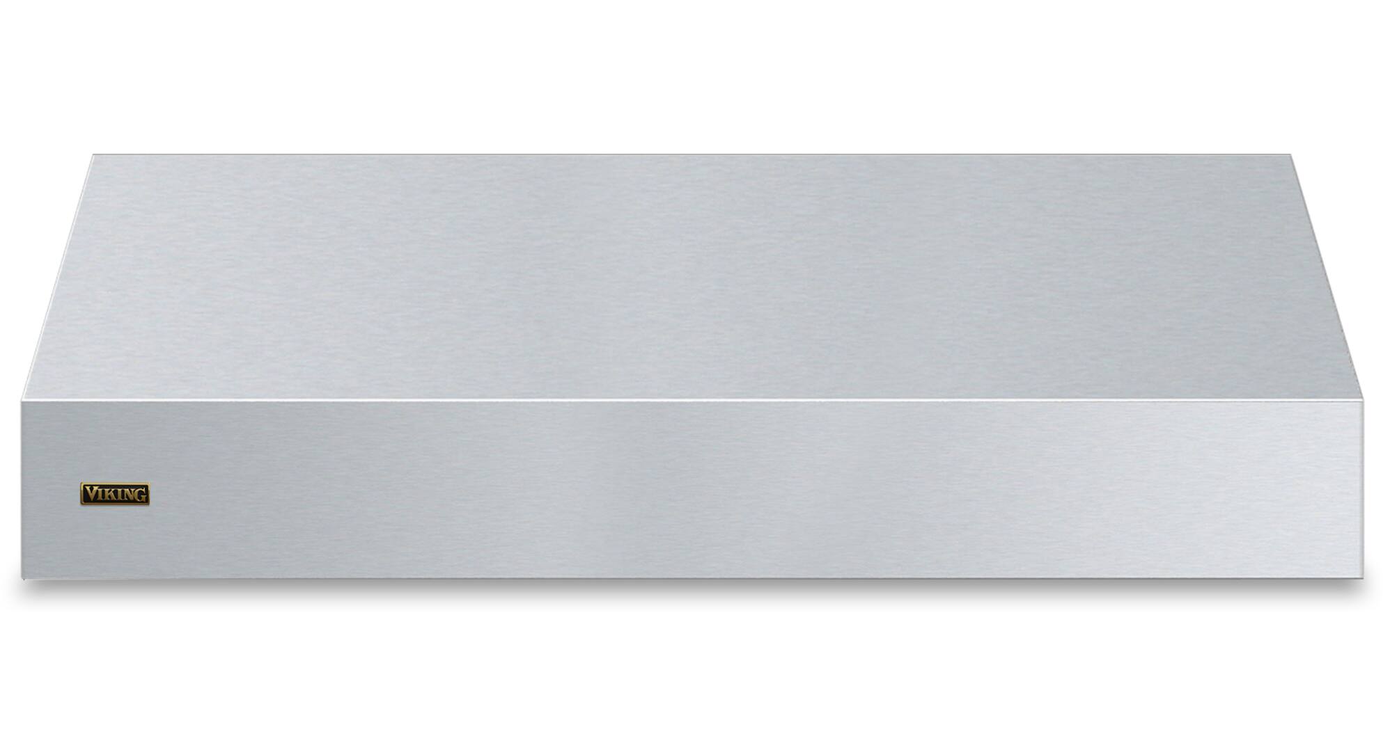 Front. Viking - Professional 5 Series 60" Range Hood - Stainless Steel w. Brushed Brass Trim - Stainless steel.