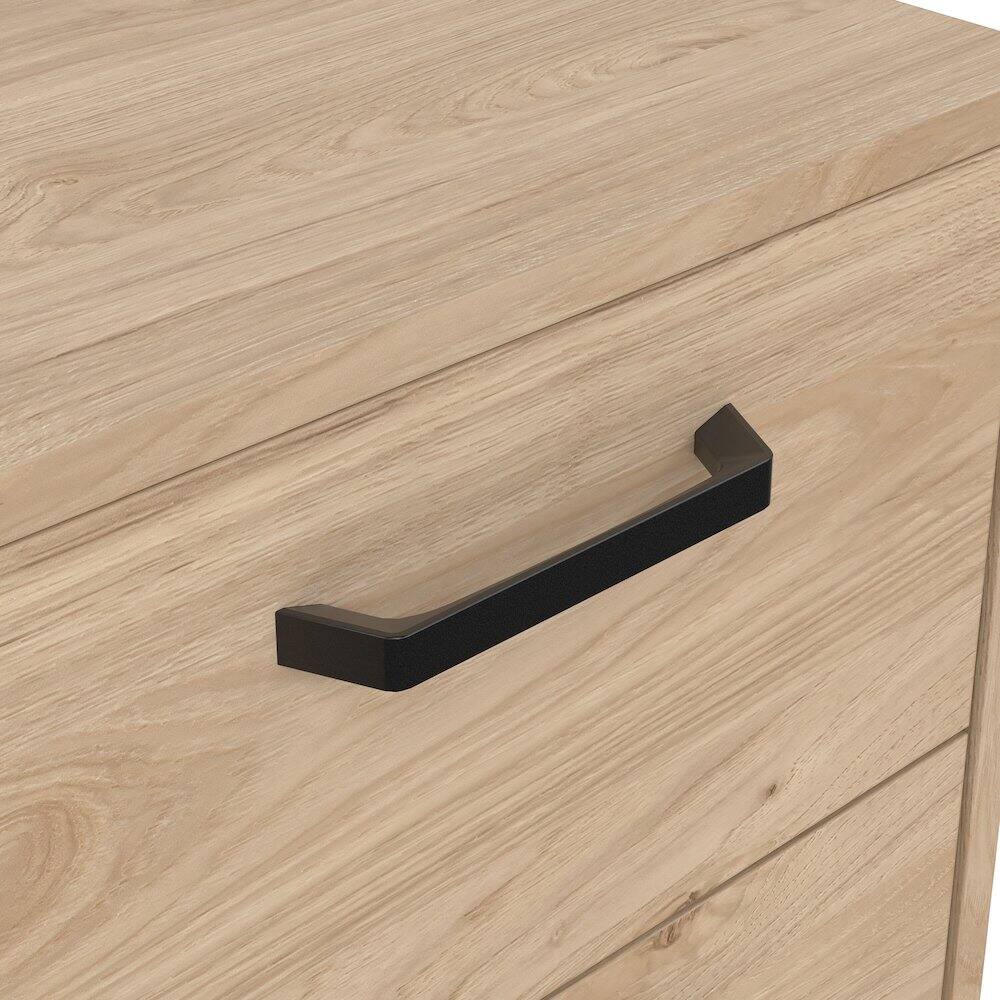 Alt View 3. Tvilum - Sofia 2 Drawer Nightstand, Jackson Hickory - Brown.