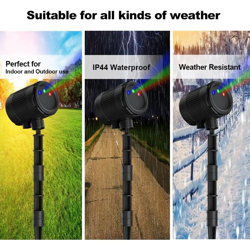 Suitable for all kinds of weather

- Perfect for Indoor and Outdoor use
- IP44 Waterproof
- Weather Resistant