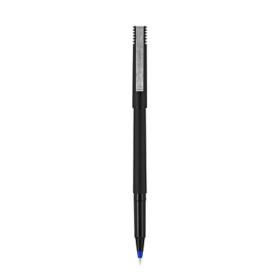 Alt View 1. uni-ball - uni-ball Rollerball Pens, Micro Point, Blue Ink, 12/Pack (60153).