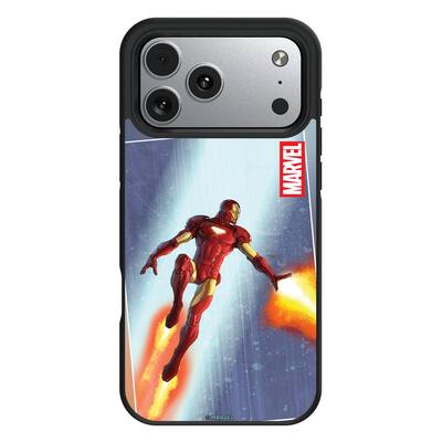 Keyscaper - Marvel Cover Art Bump Phone Case - Apple iPhone 17 Pro Max - Iron Man Keyscaper - Marvel Cover Art Bump Phone Case - Apple iPhone 17 Pro Max - Iron Man