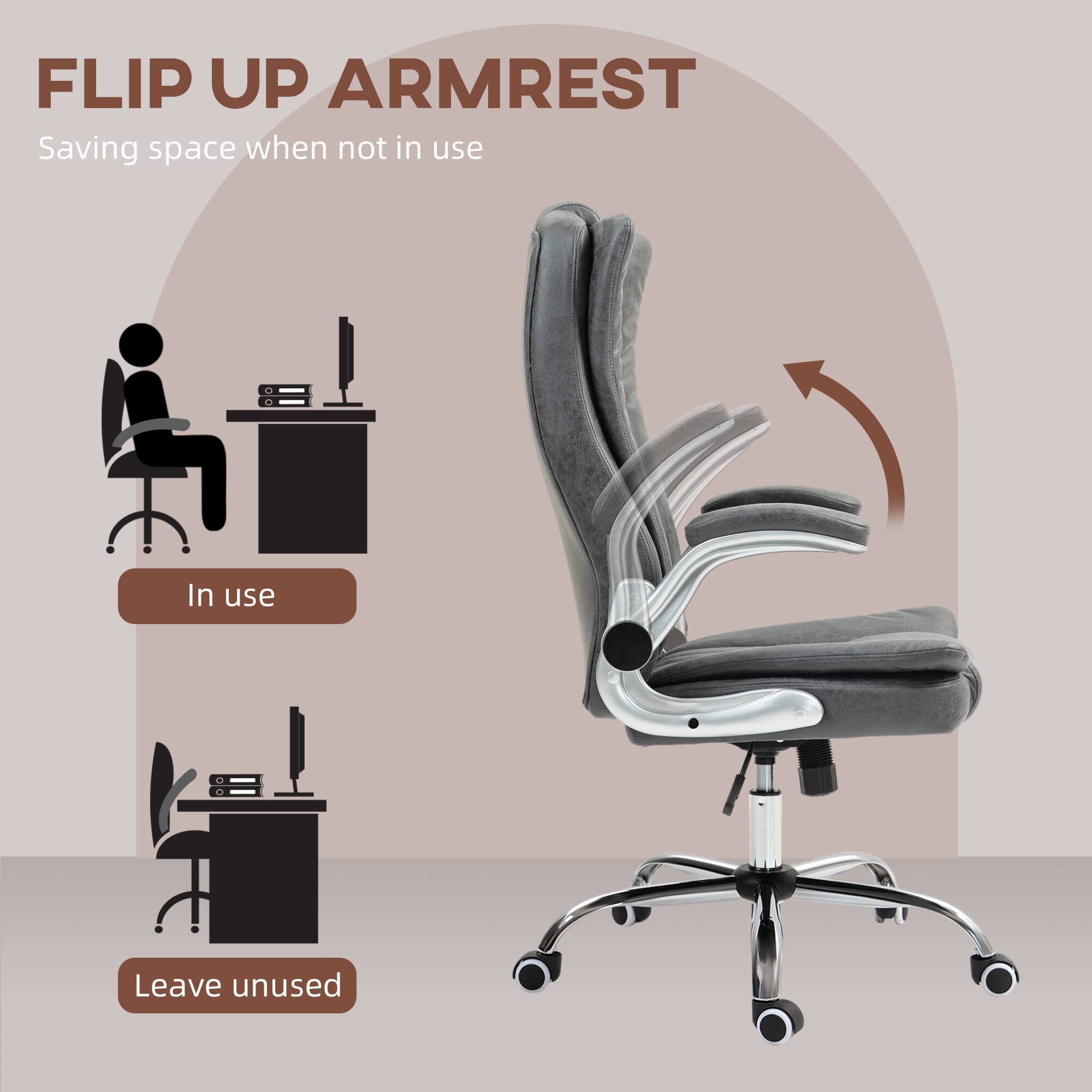 FLIP UP ARMREST
Saving space when not in use
In use
Leave unused