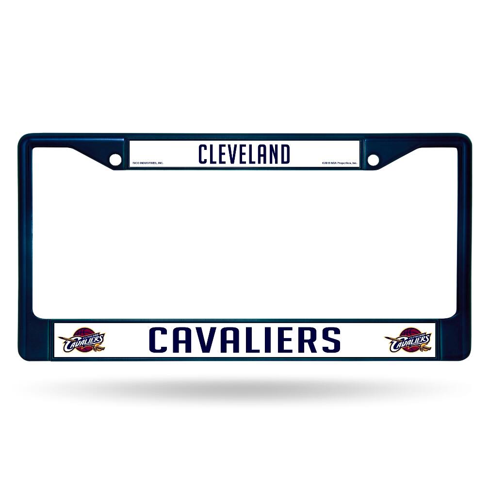 Cleveland Cavaliers - Cavs Chrome Metal (Blue Painted) License Plate Frame