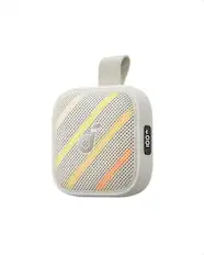 Front. Soundcore - by Anker Boom Go 3i IP68 Waterproof 15W Bluetooth 6.0 Speaker, 24H Playtime, BassUp 2.0, Emergency Power Bank - White.