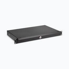 On Stage Stands - On-Stage Locking Rack Drawer, 1U (RDL1000) - Black