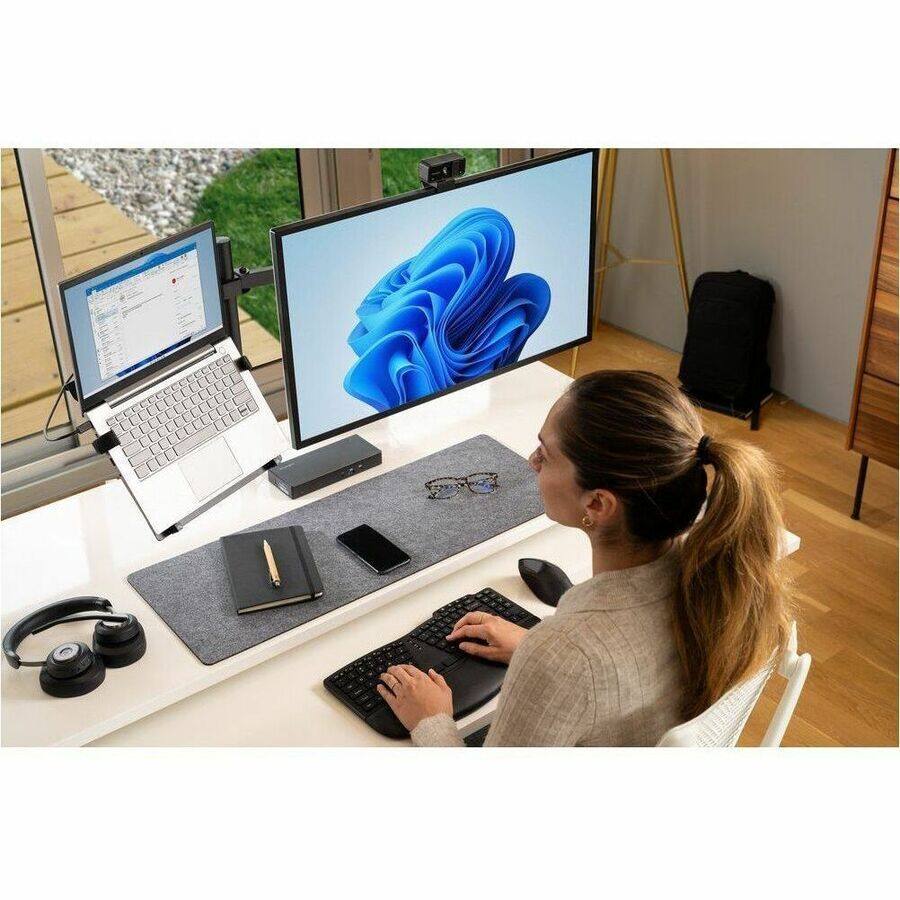 Alt View 8. Kensington - Kensington SD4781P EQ USB-C & USB-A Dual 4K Docking Station with 100W Power Delivery - for Notebook, Monitor, MacBook.