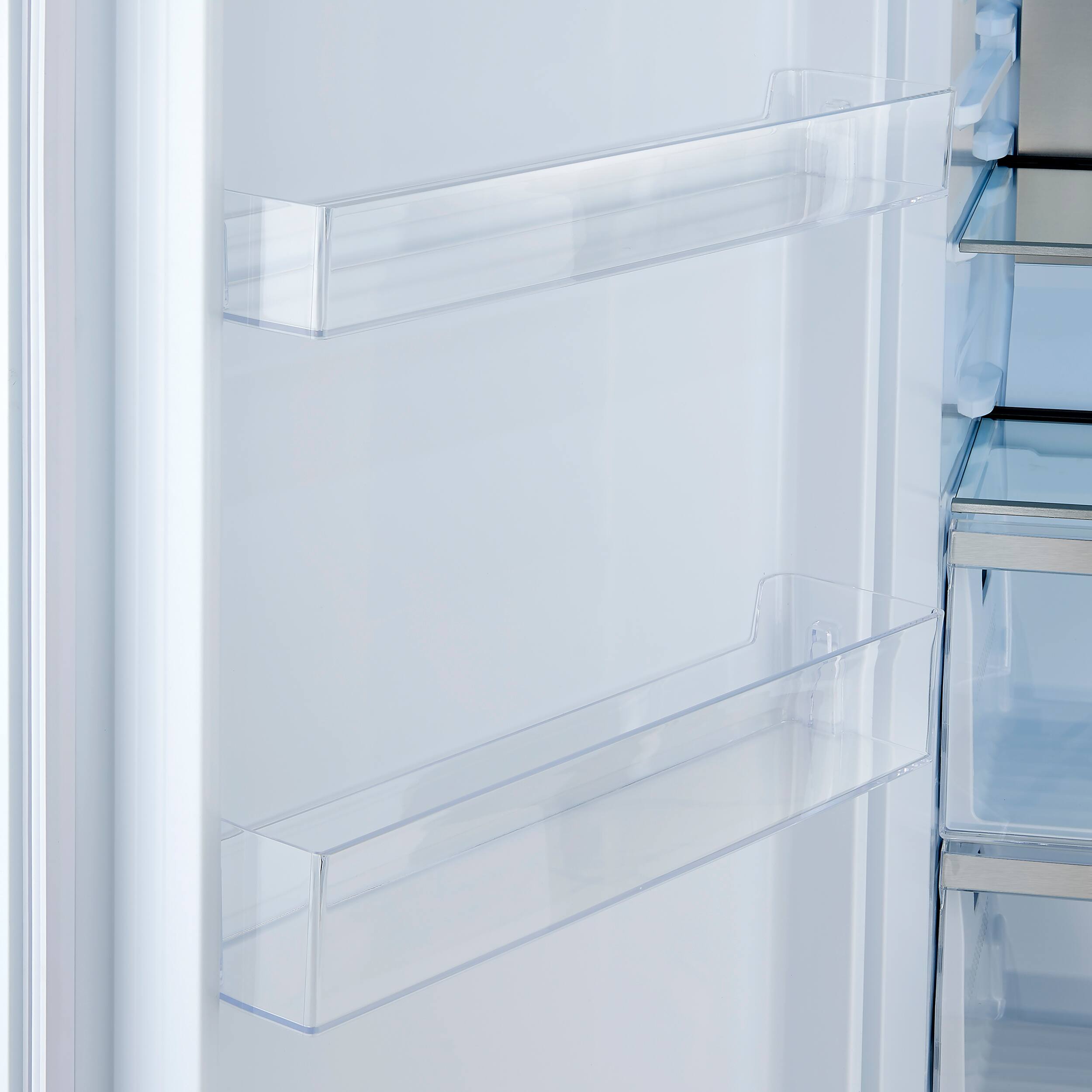 Alt View 4. Forno Appliances - Maderno 27.2 Cu. Ft. Built-In Side-by-Side Convertible Refrigerator/Freezer with Decorative Grill - White.