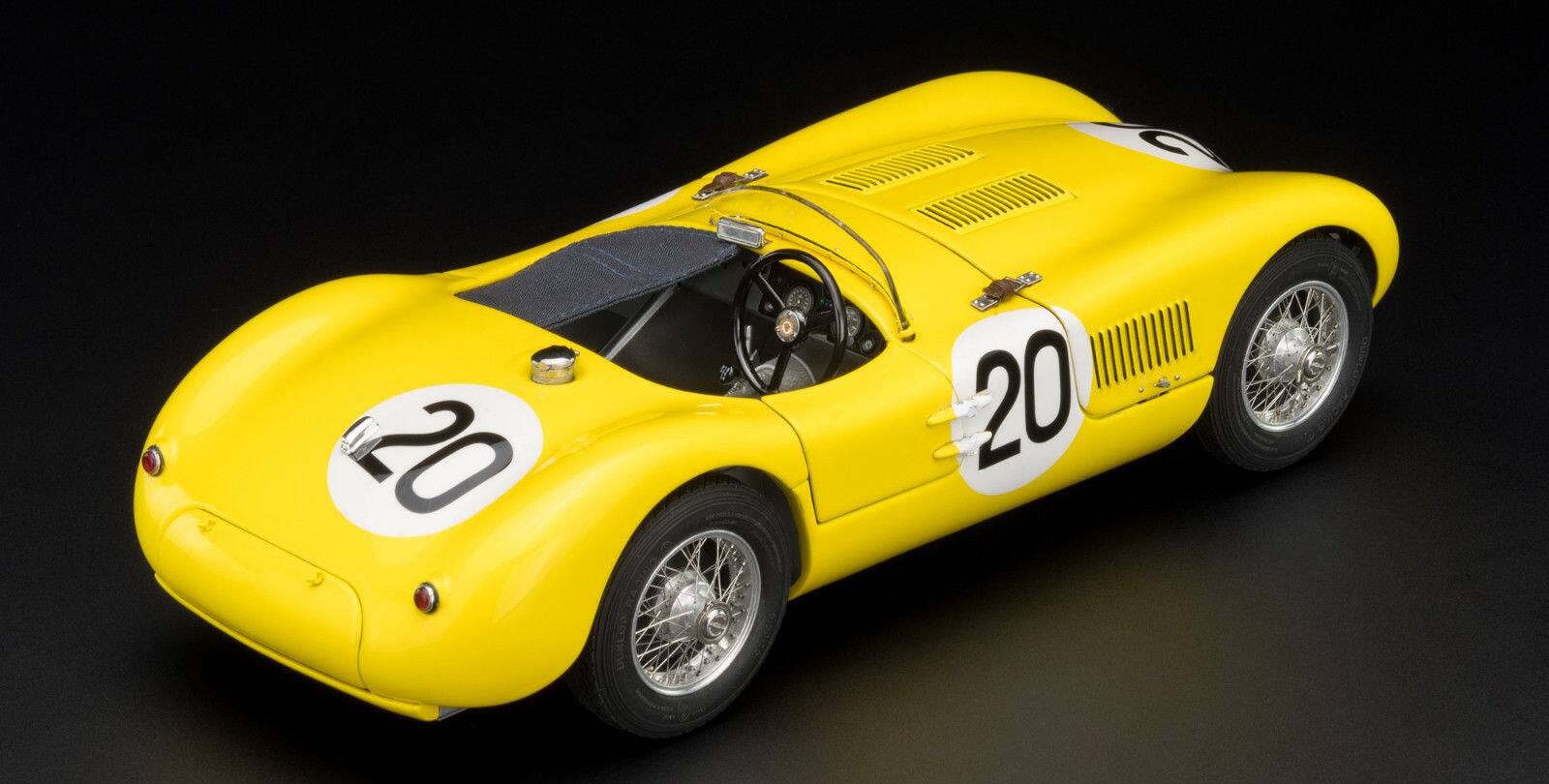 Alt View 3. CMC - Jaguar C-Type #20 R. Laurent, C. de Tornaco 24H of Le Mans France (1953) Ltd Ed 1,000 pcs 1/18 Diecast Model by CMC.