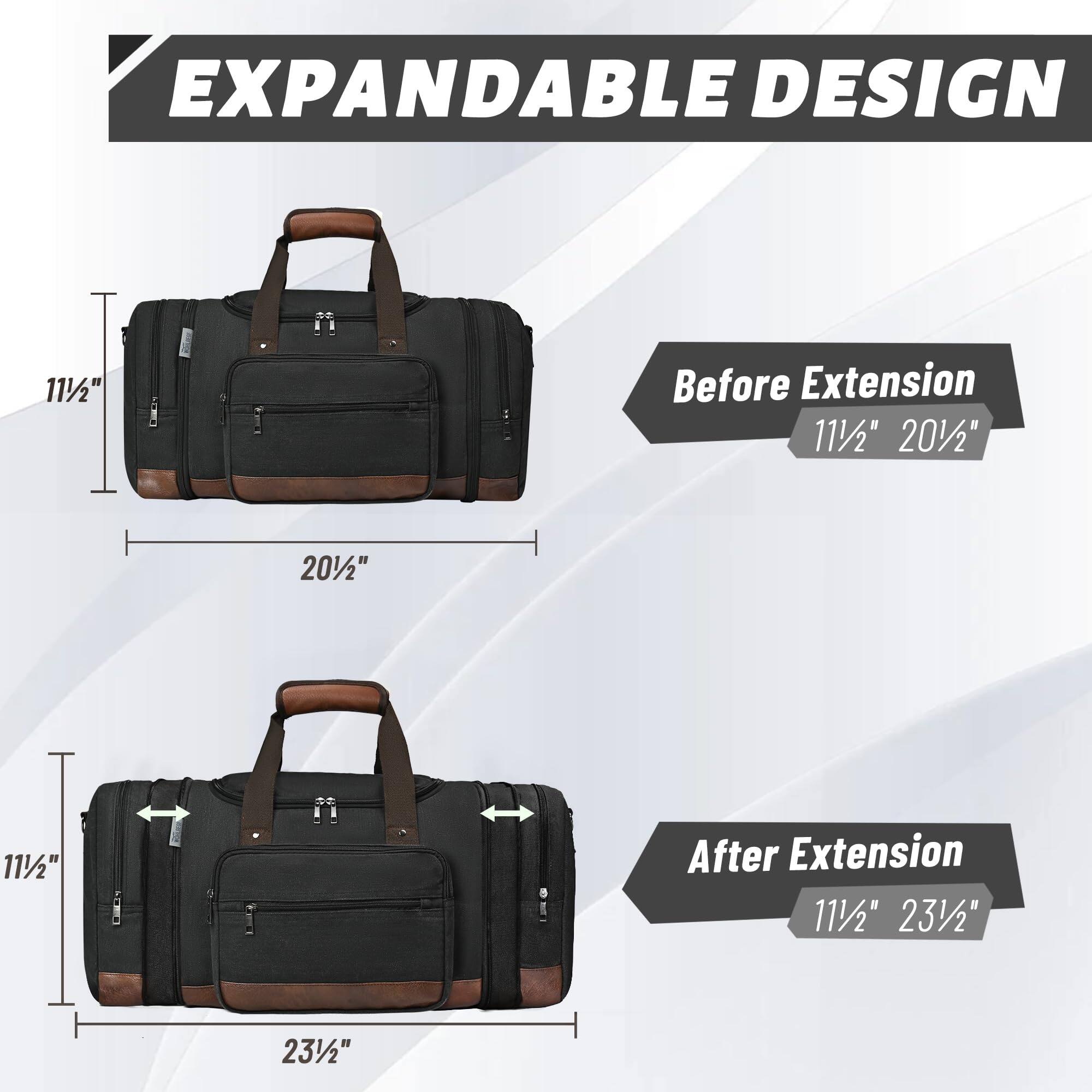 EXPANDABLE DESIGN

Before Extension
11½" x 20½"

After Extension
11½" x 23½"
