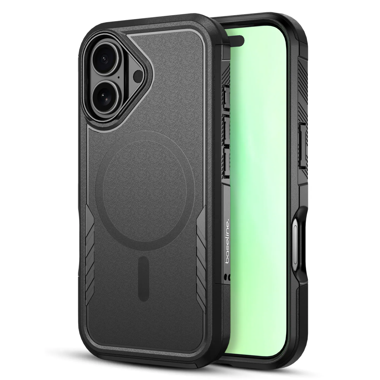 baseline - Fortress Series MagSafe Case for Apple iPhone 17 - Black