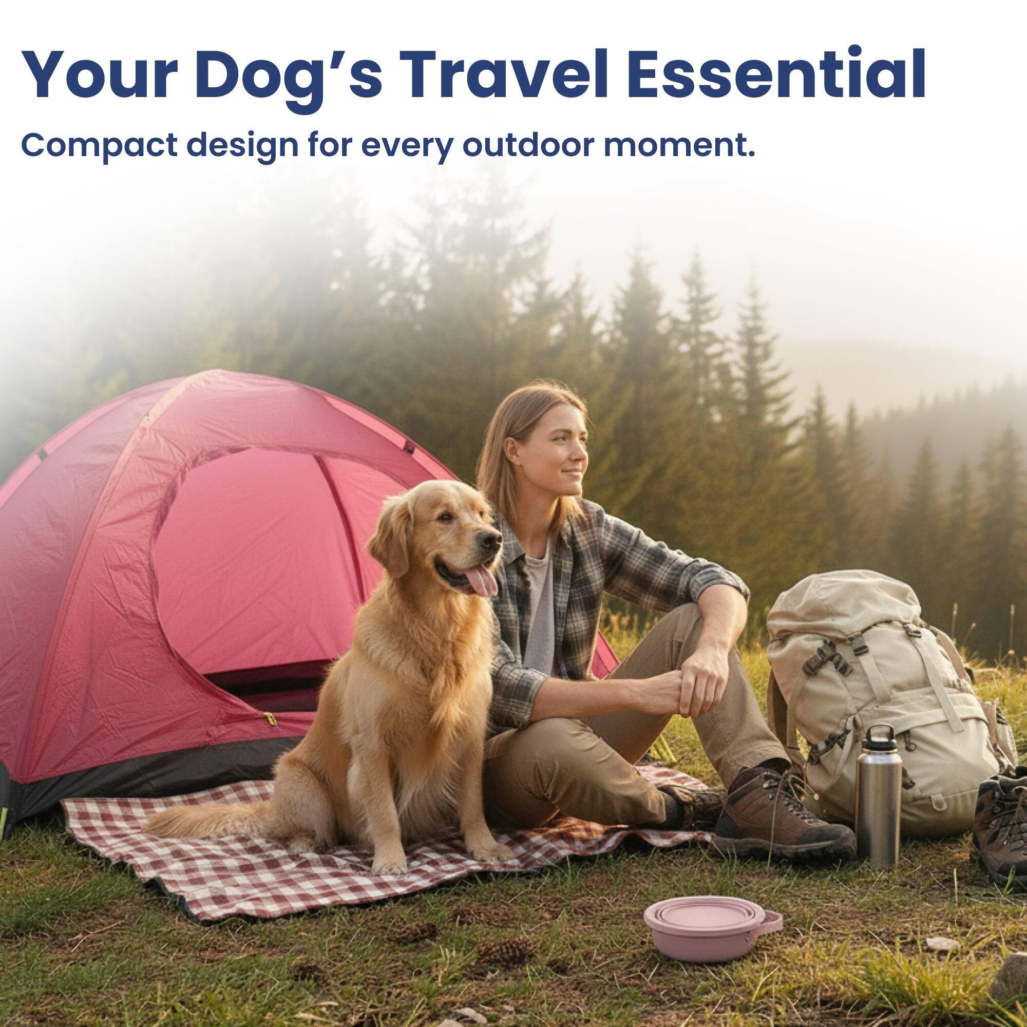 Your Dog's Travel Essential  
Compact design for every outdoor moment.