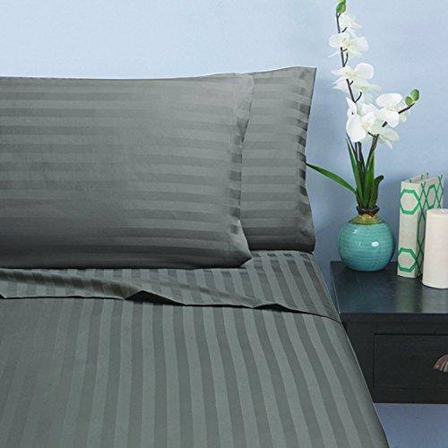 Gray-King/Cal-King Duvet Set