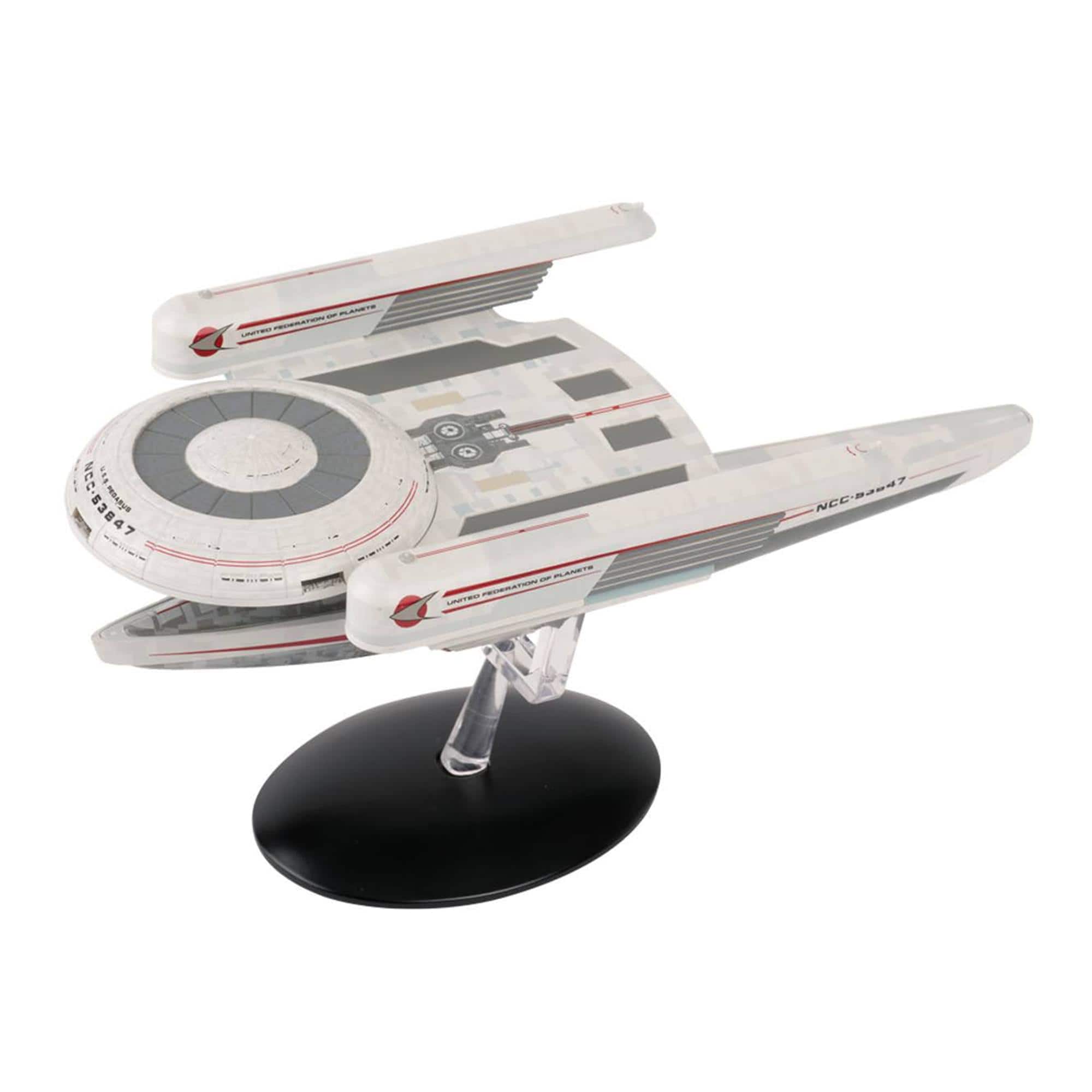 Eaglemoss - Star Trek Starship Replica | USS Pegasus NCC-53847 XL - Gray price history on PriceWatchPro