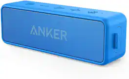 Anker Soundcore 2 Portable Bluetooth Speaker with 12W Stereo Sound - Blue
