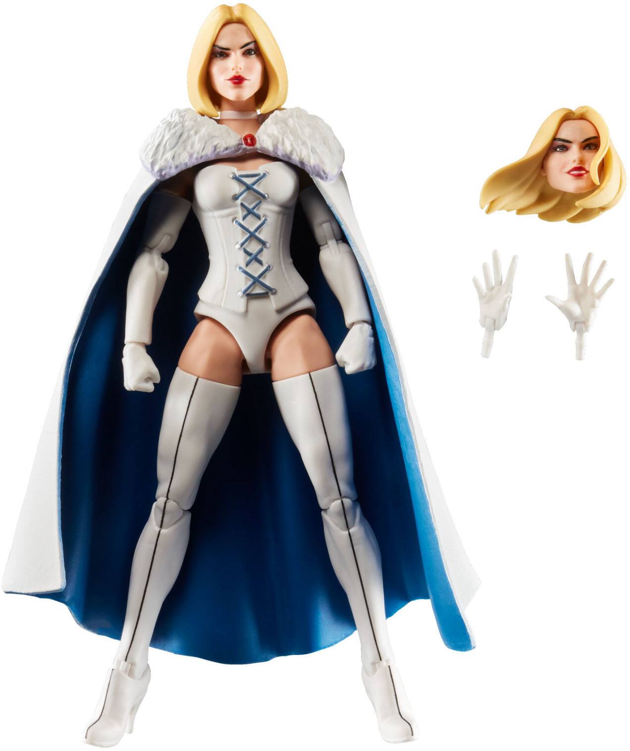 Left. Hasbro - Hasbro - Marvel Legends X-Men 97 Emma Frost 6-inch Action Figure.