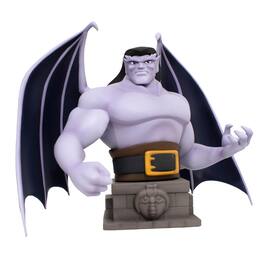 Diamond Select Toys - Gargoyles Goliath 7.5 Inch Resin Bust - Purple