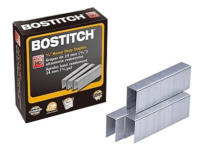 BOSTITCH  
Heavy Duty Staples  
24 mm (1")  
Grapas de 24 mm (1") de alta resistencia  
Agrafes 24 mm (1") haut rendement  
1000