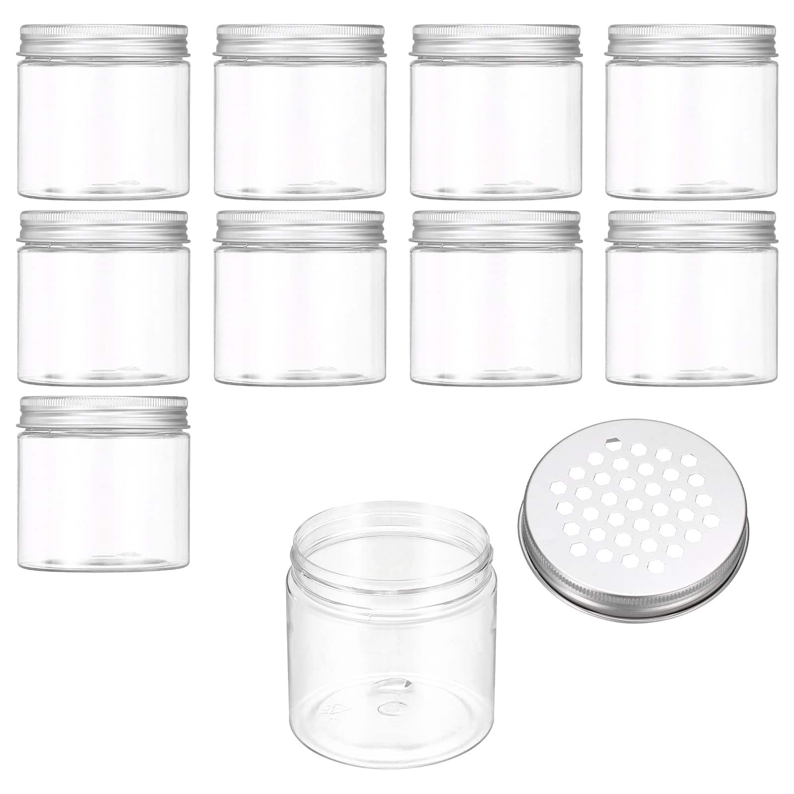 Unique Bargains - Premium Empty Scent Beads Container, Refillable Spice Tin Hollow Lid, 10pcs 6.8oz - For Aromatherapy, Scent, Storage - Clear price history on PriceWatchPro