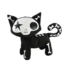 Toynami - Emily the Strange 8 Inch Skele-Posse Plush | Mystery - Black