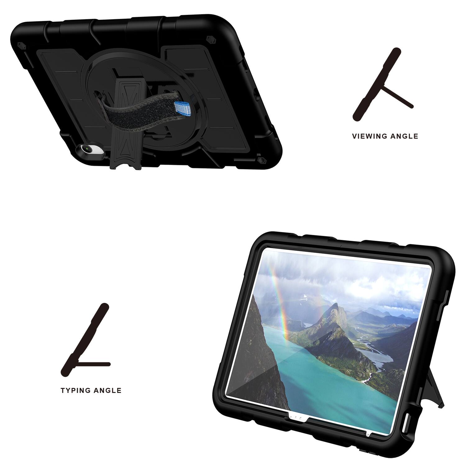 VIEWING ANGLE

TYPING ANGLE