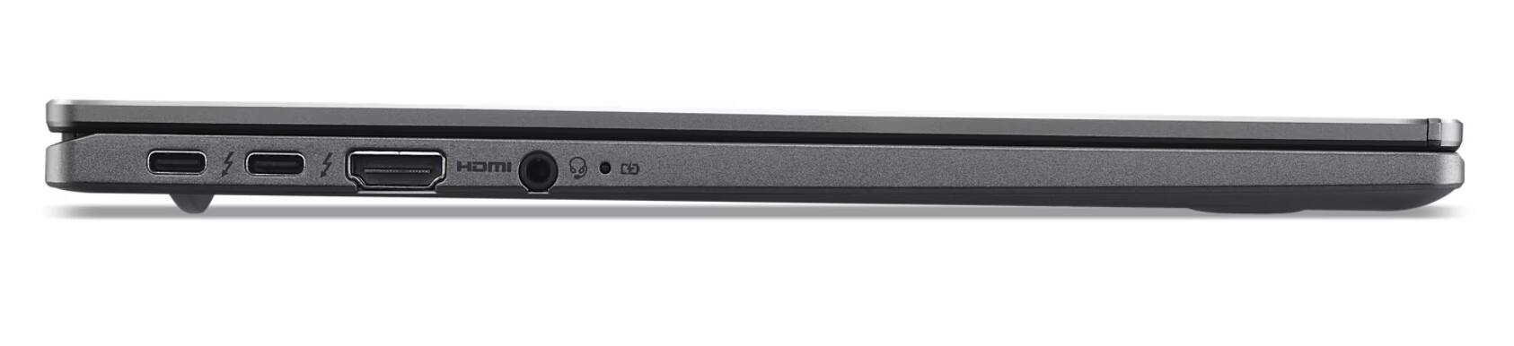Alt View 3. Acer - Chromebook Plus 714 CBE794-1T-5520 Chromebook - Iron.