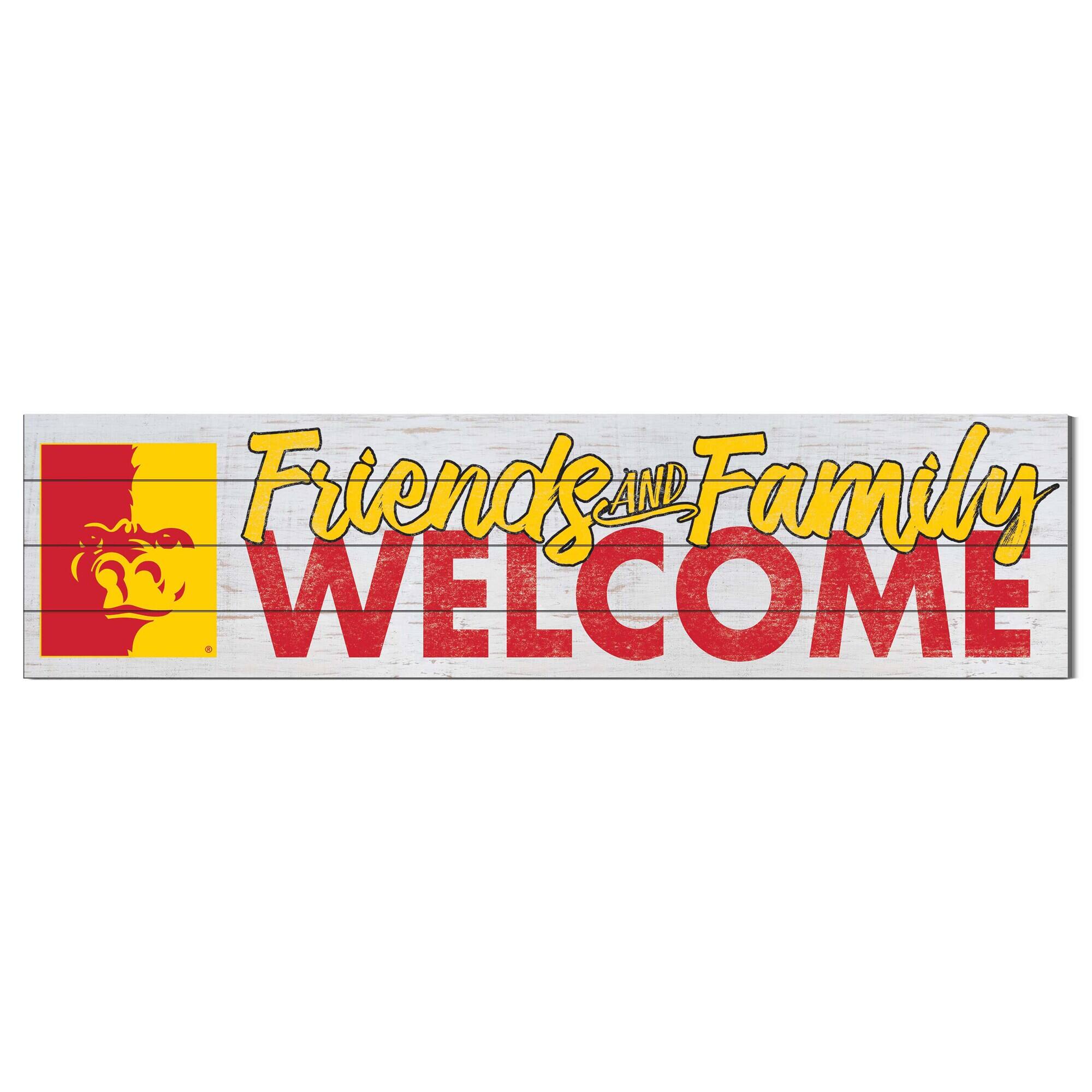 Pittsburg State Gorillas 10'' x 40'' Friends & Family Welcome Sign