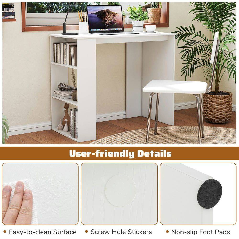 User-friendly Details

- Easy-to-clean Surface
- Screw Hole Stickers
- Non-slip Foot Pads