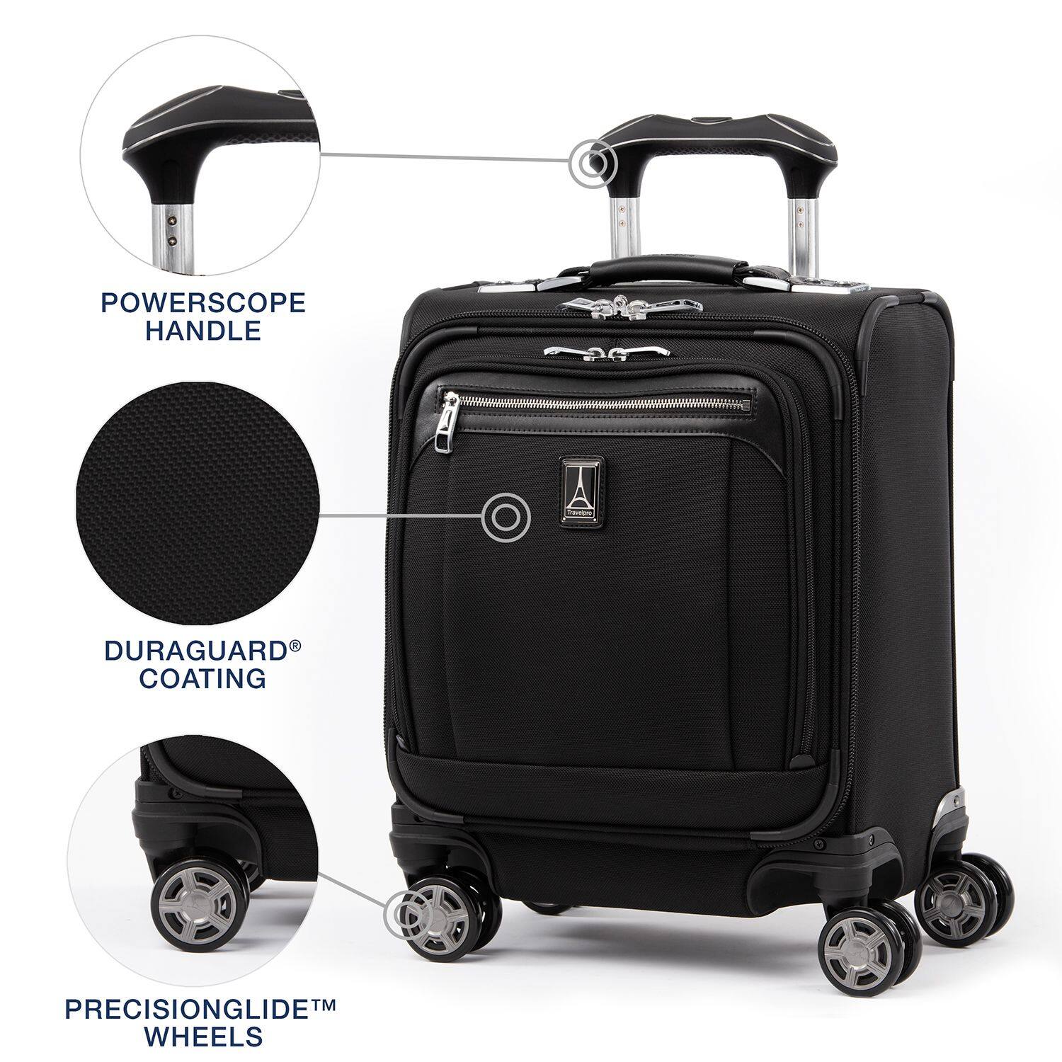 POWERSCOPE HANDLE  
DURAGUARD® COATING  
PRECISIONGLIDE™ WHEELS