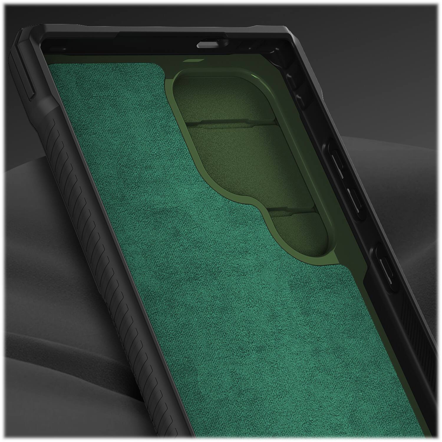 Alt View 17. SaharaCase - ArmorElite Wallet Case for Samsung Galaxy S24 Ultra - Military Green.