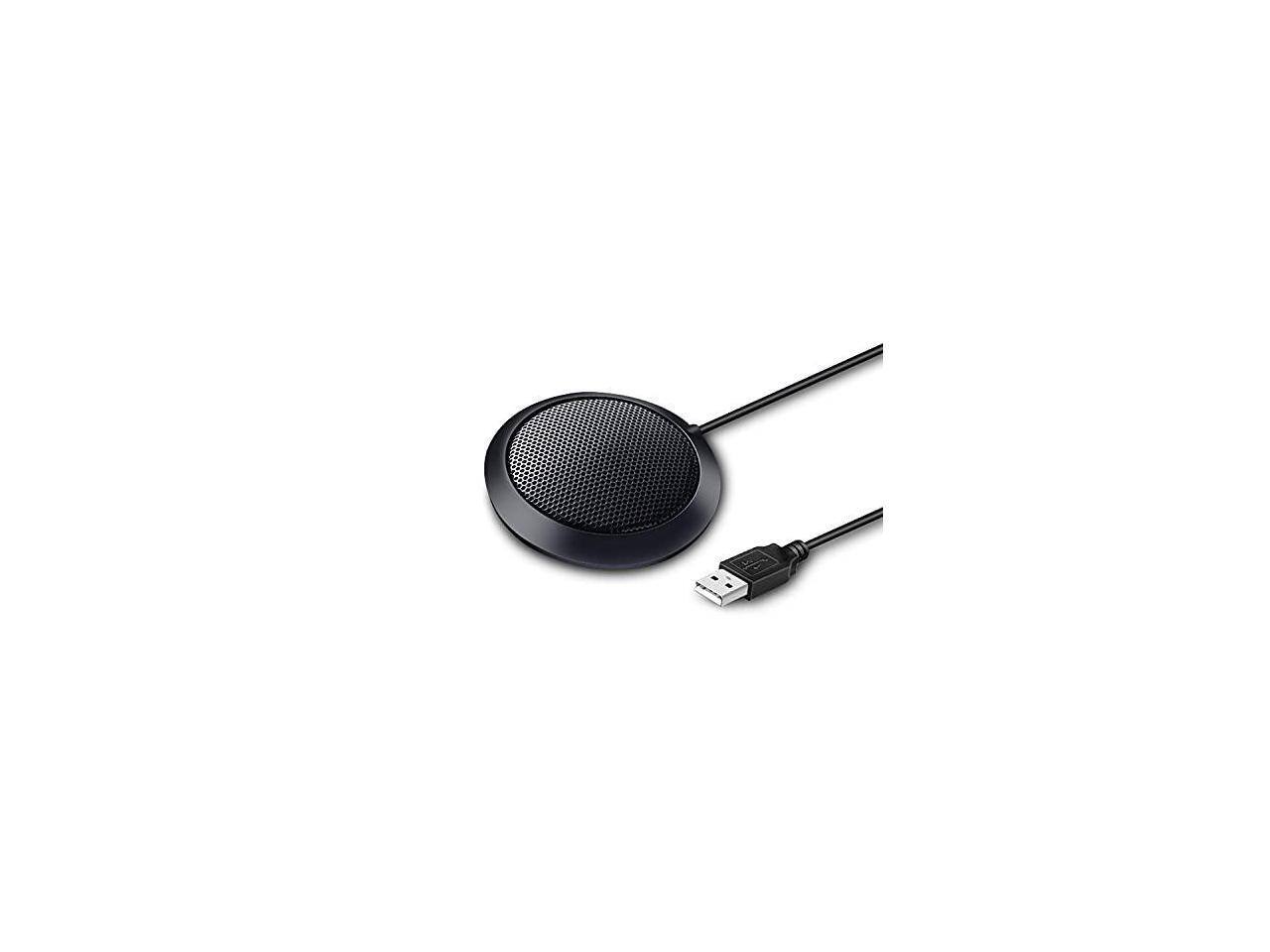 Alt View 3. Adesso - Adesso M3 Wired Condenser Microphone - 6.50 ft - 80 Hz to 20 kHz - 680 Ohm -47 dB - Omni-directional - Table Mount - USB.