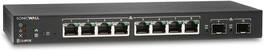 SonicWall - Switch SWS12-8POE 8-Port Gigabit PoE Managed Switch - Black