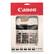 Canon 2-COLOR DESKTOP PRINTING CALCULATOR
123456789 90 12
Canon P170-DH
FEED DELT TOs MODE START cosT MAN TAX+ TAX- 7 8 9 - TIME CAL GT % #/O = X 4 1 0 5 2 00 6 3 + M* Mo ME * M
2.0 PRINTING SPEED DOUBLE CHECK $ CURRENCY CONVERSION TAX TAB FUNCTION CLOCK CALENDAR
THE P170-DH CANON