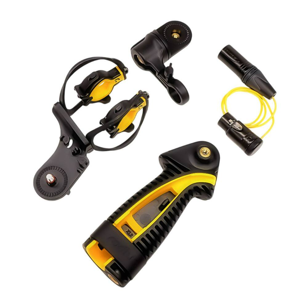 Back. Deity - Deity ASM2 Pro Kit of Shotgun Microphone Shock Mount with XLR Connector Holder.