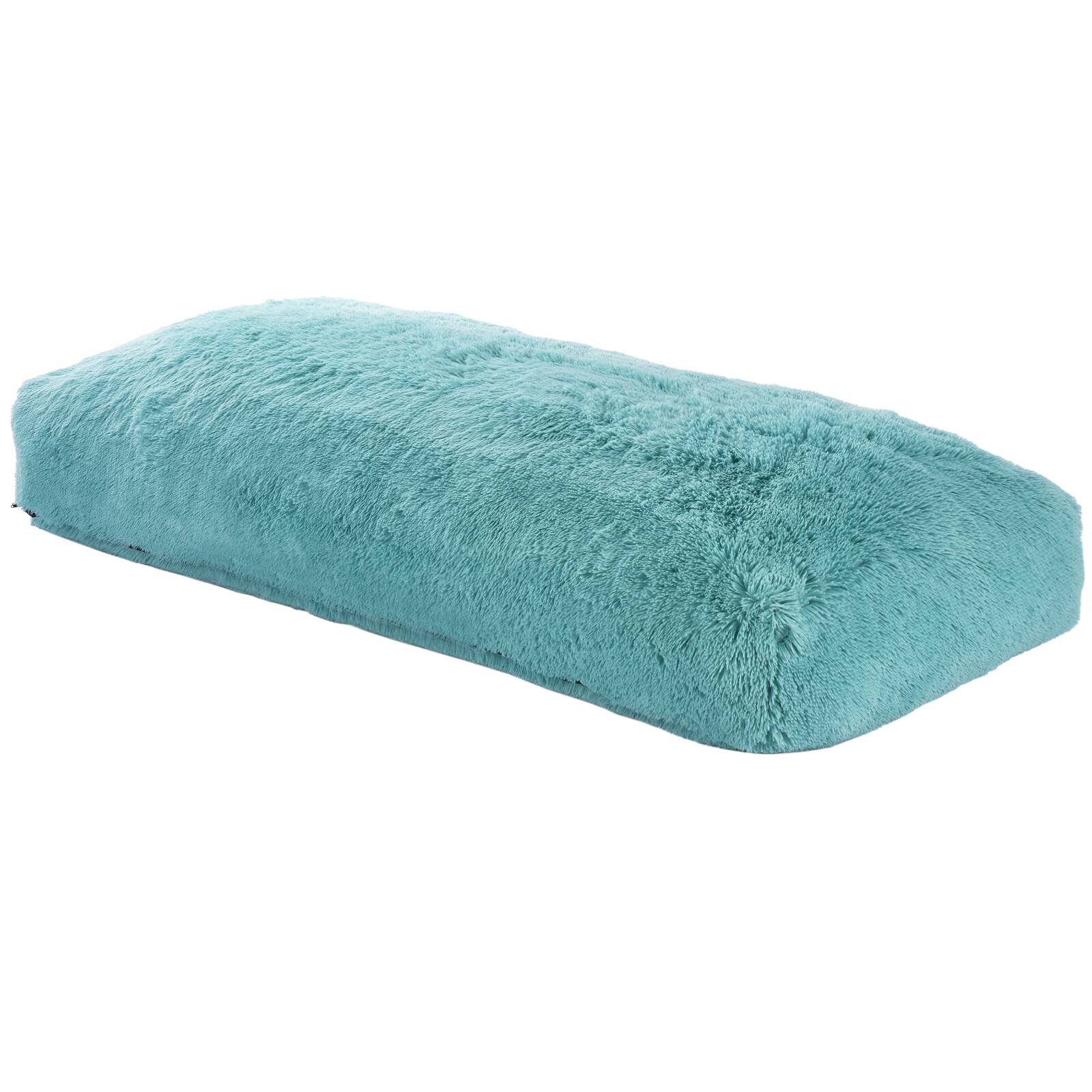 Alt View 5. VEVOR - Bean Bag Chair, Giant BeanBag Chair with Removable & Washable Cover, Fluffy Plush & High-Density Foam Filling Floor - Blue.