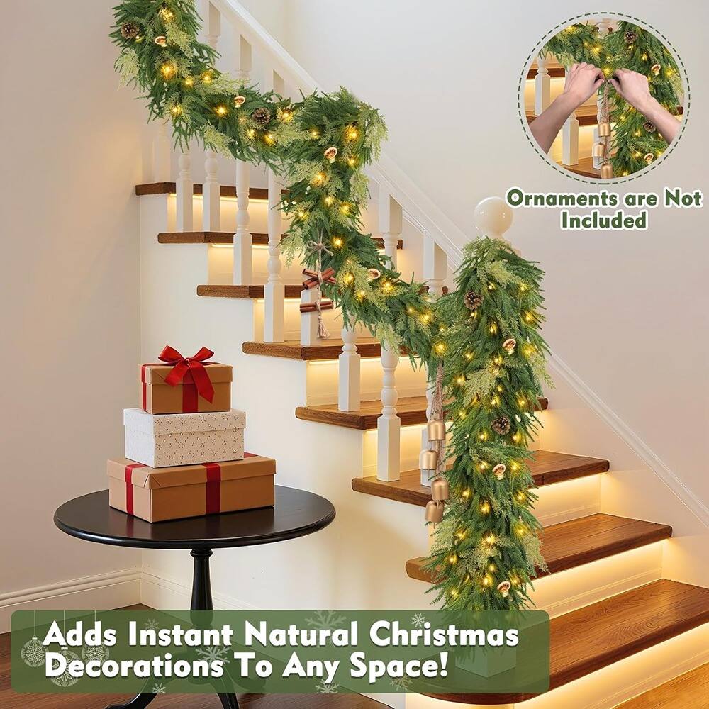 Ornaments are Not Included

Adds Instant Natural Christmas Decorations To Any Space!