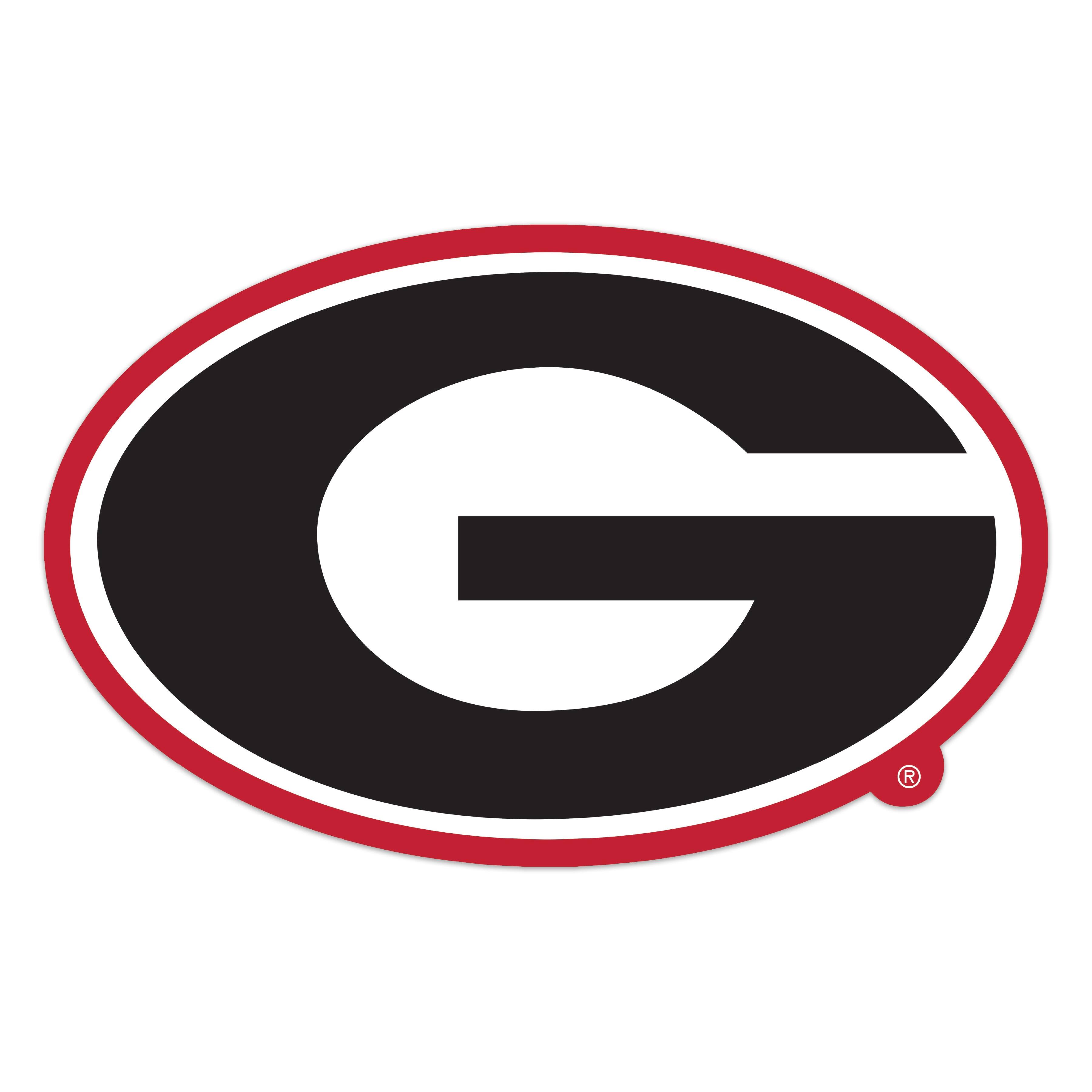Georgia Bulldogs 24" Logo Cutout Sign