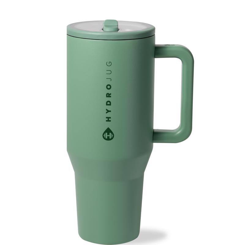 Alt View 2. HydroJug - 32 oz Sage BPA Free Travel Tumbler - Green.