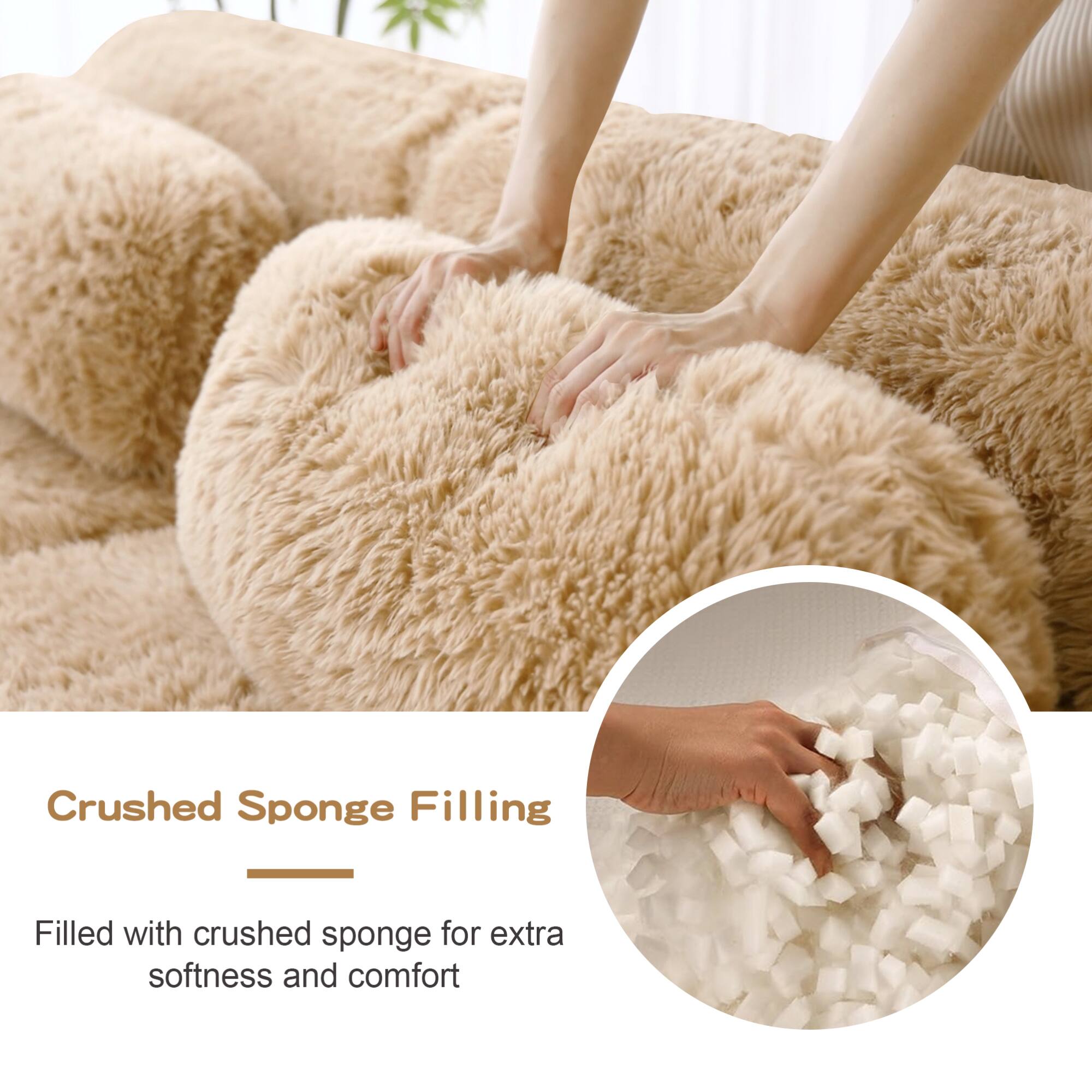 Crushed Sponge Filling

Filled with crushed sponge for extra softness and comfort