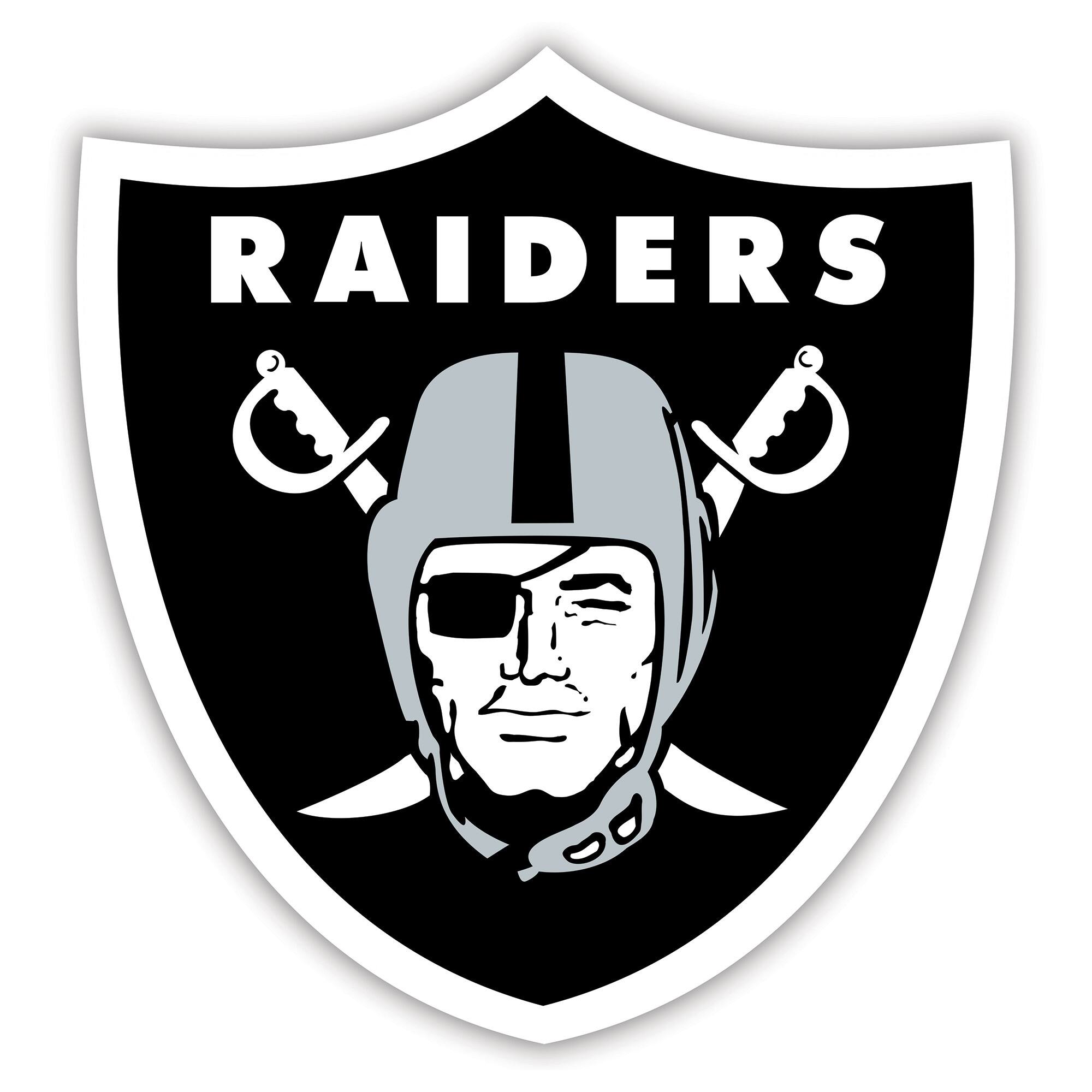 Las Vegas Raiders 24" Logo Cutout Sign