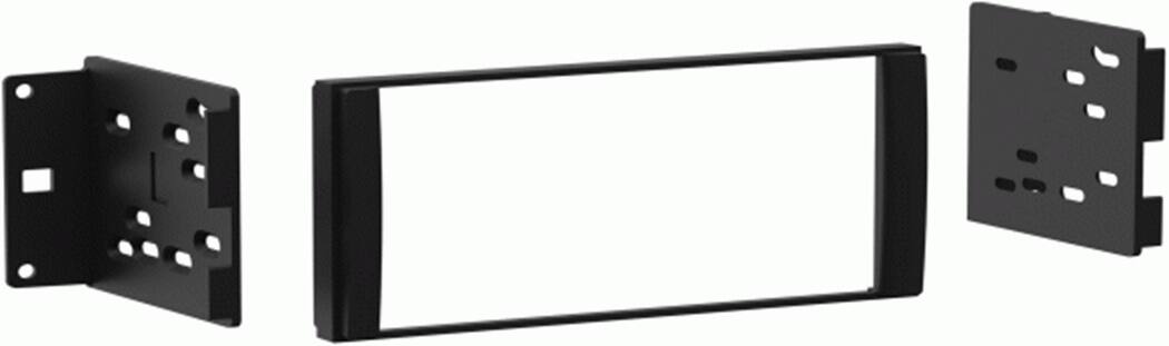 Angle. Metra - Dash Kit for 2011-2017 Nissan Leaf (Non-NAV) Vehicles - Black.